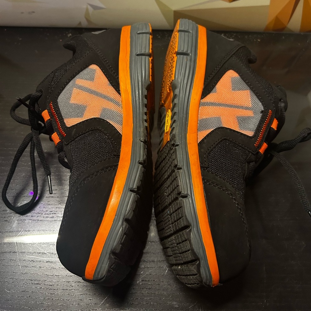 Black & Orange Steeltoes